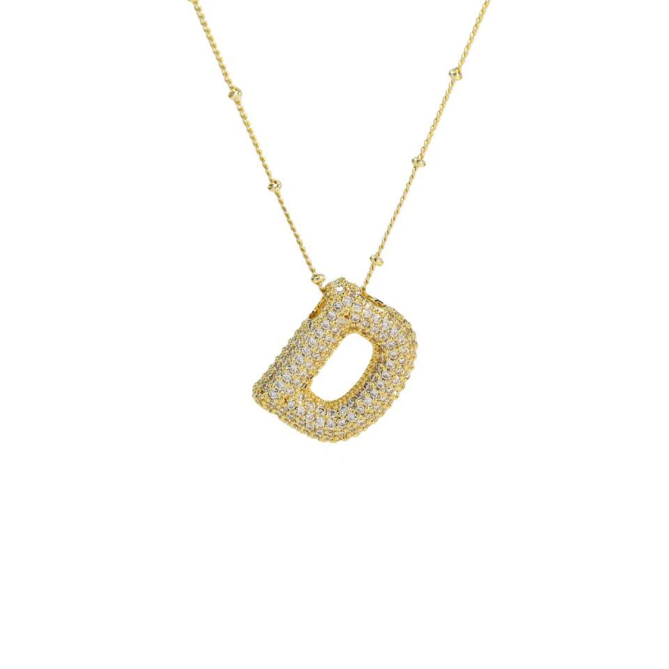 Large Initial Pendant