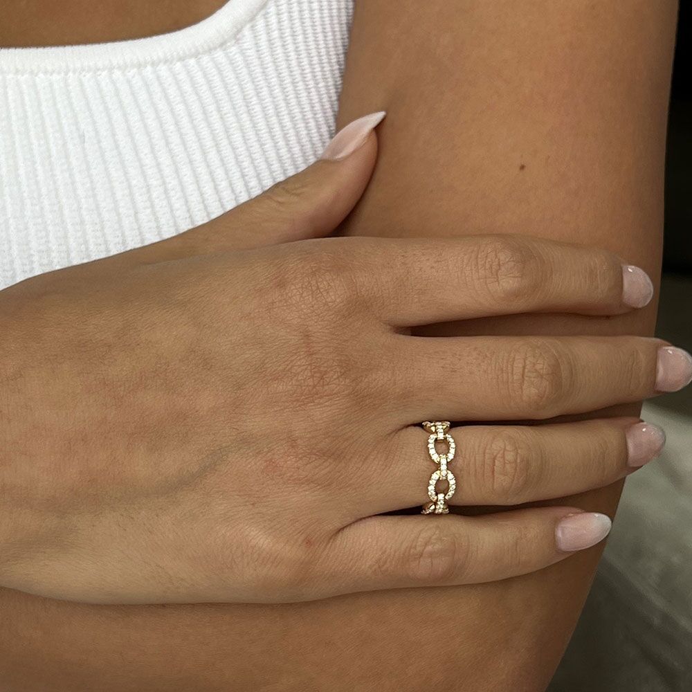 Diamond Chain Ring - Image 2