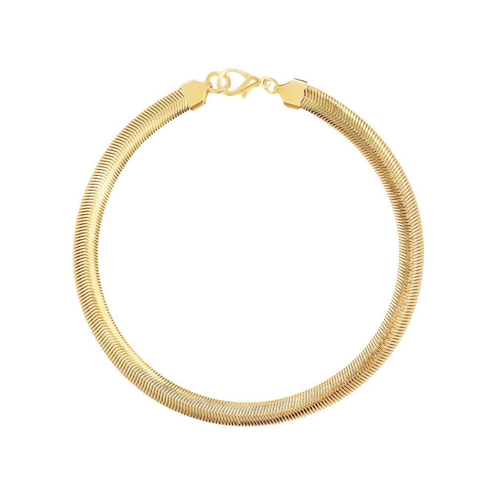 Bold Herringbone Necklace