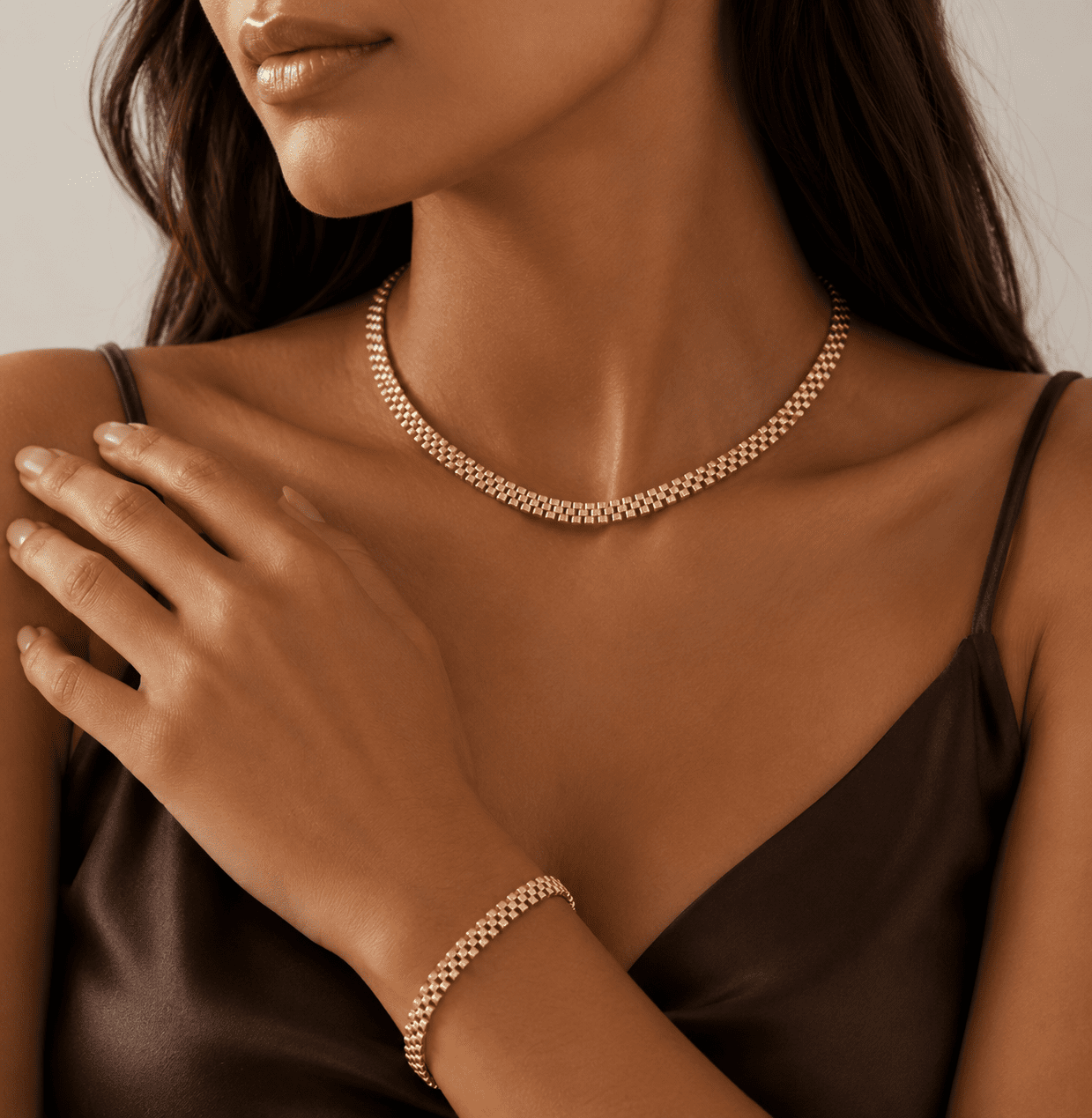 Watch Link Necklace - Image 2